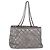 CHANEL Matelasse Chain Me Shoulder Bag Leather Silver CC Auth 187120SAV Argento