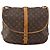 LOUIS VUITTON Borsa a Spalla Monogram Saumur 35 M42254 LV Auth ep14817 Monogramma - vista 2