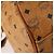 MCM Vicetos Logogram Boston Bag PVC Leather 2way Brown Gold Auth 183972 Marrone D'oro - vista 18