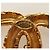Spilla CHANEL CC Fringe Lava in metallo Gold CC Auth am11879SM D'oro - vista 11