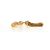 Spilla CHANEL CC Fringe Lava in metallo Gold CC Auth am11879SM D'oro - vista 13