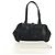 Borsa PRADA in pelle con stampa coccodrillo nera Oro Auth 185588V Nero D'oro - vista 12