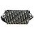 Borsa a tracolla messenger con ruote Christian Dior Trotter Canvas Navy Auth 184861SAM Blu navy - vista 2