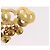 Spilla CHANEL metallo Gold CC Auth 185844M D'oro - vista 4