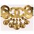 Spilla CHANEL metallo Gold CC Auth 185844M D'oro - vista 7