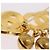 Spilla CHANEL metallo Gold CC Auth 185844M D'oro - vista 9