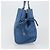 Borsa Tote Salvatore Ferragamo Gancini in pelle blu e oro Auth 185584A D'oro - vista 3