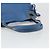 Borsa Tote Salvatore Ferragamo Gancini in pelle blu e oro Auth 185584A D'oro - vista 7