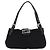 Borsa a tracolla FENDI Mamma Baguette in jersey di cotone Nero Argento Auth 186336 - vista 13