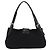 Borsa a tracolla FENDI Mamma Baguette in jersey di cotone Nero Argento Auth 186336 - vista 2
