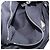 Borsa a tracolla FENDI Mamma Baguette in jersey di cotone Nero Argento Auth 186336 - vista 23