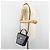Borsa a tracolla Christian Dior in pelle 2way blu oro Auth 185936A D'oro - vista 24