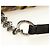 Borsa a Spalla con Catena PRADA Canvas Marrone Argento Auth 185603SM - vista 14
