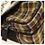 Borsa a Spalla con Catena PRADA Canvas Marrone Argento Auth 185603SM - vista 16
