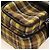 Borsa a Spalla con Catena PRADA Canvas Marrone Argento Auth 185603SM - vista 17