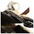 Borsa a Spalla con Catena PRADA Canvas Marrone Argento Auth 185603SM - vista 22