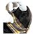 Borsa a Spalla con Catena PRADA Canvas Marrone Argento Auth 185603SM - vista 26