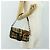 Borsa a Spalla con Catena PRADA Canvas Marrone Argento Auth 185603SM - vista 33