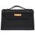Hermès Borsa HERMES Kelly Mini in Pelle Nera - 103661 Nero