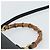 Bolsa de Ombro GUCCI Bamboo em Couro 2way Preto Ouro 000 1014 0188 Auth 187626SAV Dourado - vista 14