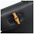 Bolsa de Ombro GUCCI Bamboo em Couro 2way Preto Ouro 000 1014 0188 Auth 187626SAV Dourado - vista 19