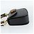 Bolsa de Ombro GUCCI Bamboo em Couro 2way Preto Ouro 000 1014 0188 Auth 187626SAV Dourado - vista 3