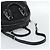 Borsa PRADA in pelle 2way Nera Argento Auth 186264A Nero - vista 10