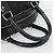 Borsa PRADA in pelle 2way Nera Argento Auth 186264A Nero - vista 9