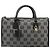 Borsa LOEWE Anagram Amazona 36 in PVC Nero Oro Auth 186081A D'oro - vista 13