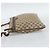 Borsa a Spalla GUCCI GG Canvas Beige Argento 90477 Auth 186195A - vista 3