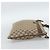 Borsa a Spalla GUCCI GG Canvas Beige Argento 90477 Auth 186195A - vista 4
