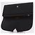 Cartier Cartera Larga de Cuero Negro Oro Auth 186137V Dorado - vista 18