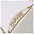 CHANEL Matelasse Chain Shoulder Bag Lamb Skin 2way White Gold CC Auth 185768SAM Bianco D'oro - vista 14