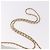CHANEL Matelasse Chain Shoulder Bag Lamb Skin 2way White Gold CC Auth 185768SAM Bianco D'oro - vista 15