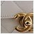 CHANEL Matelasse Chain Shoulder Bag Lamb Skin 2way White Gold CC Auth 185768SAM Bianco D'oro - vista 20