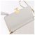 CHANEL Matelasse Chain Shoulder Bag Lamb Skin 2way White Gold CC Auth 185768SAM Bianco D'oro - vista 22