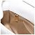 CHANEL Matelasse Chain Shoulder Bag Lamb Skin 2way White Gold CC Auth 185768SAM Bianco D'oro - vista 28