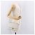 CHANEL Matelasse Chain Shoulder Bag Lamb Skin 2way White Gold CC Auth 185768SAM Bianco D'oro - vista 30