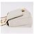 CHANEL Matelasse Chain Shoulder Bag Lamb Skin 2way White Gold CC Auth 185768SAM Bianco D'oro - vista 4