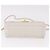 CHANEL Matelasse Chain Shoulder Bag Lamb Skin 2way White Gold CC Auth 185768SAM Bianco D'oro - vista 5