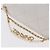 CHANEL Matelasse Chain Shoulder Bag Lamb Skin 2way White Gold CC Auth 185768SAM Bianco D'oro - vista 7