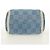 LOUIS VUITTON LV SKI Keepall Bandouliere40 Boston Bag Blue N00111 Auth 185350SM - vista 5