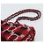 CHANEL Matelasse25 Double Flap Chain Bag Tweed Red Silver CC Auth 187053SAM Argento Rosso - vista 14