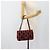 CHANEL Matelasse25 Double Flap Chain Bag Tweed Red Silver CC Auth 187053SAM Argento Rosso - vista 27