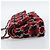 CHANEL Matelasse25 Double Flap Chain Bag Tweed Red Silver CC Auth 187053SAM Argento Rosso - vista 3