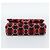CHANEL Matelasse25 Double Flap Chain Bag Tweed Red Silver CC Auth 187053SAM Argento Rosso - vista 5
