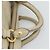 Borsa Miu Miu in pelle 2way Beige Gold Auth 187673V D'oro - vista 14