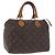 LOUIS VUITTON Borsa Monogram Speedy 25 M41528 LV Auth 187650 Monogramma