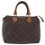 LOUIS VUITTON Borsa Monogram Speedy 25 M41528 LV Auth 187650 Monogramma - vista 13