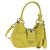 Borsa PRADA in pelle 2way Giallo Argento Auth 184870SAM